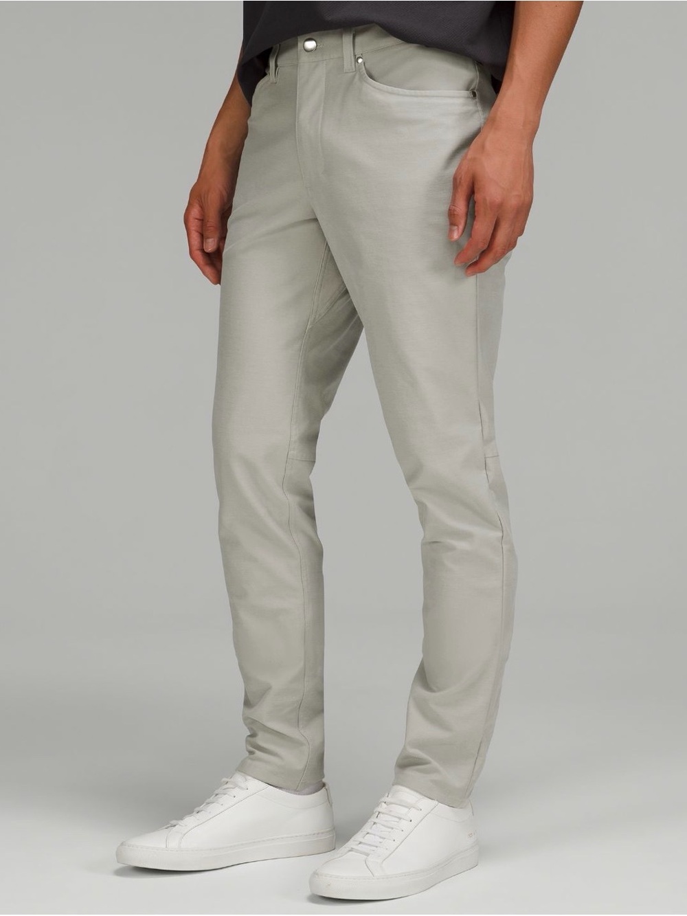 Lululemon ABC Slim-Fit 5 Pocket Pant Size 28/30L Utilitech Light Grey